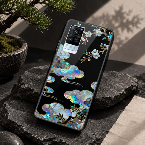 Vivo X60 Pro Cover - Pearl Dynasty Series - HQ Ultra Shine Premium Infinity Glass Soft Silicon Borders Case