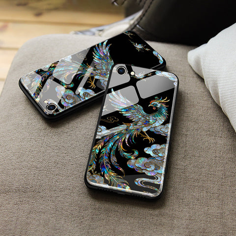 iPhone 18 - Pearl Dynasty Series - HQ Ultra Shine Premium Infinity Glass Soft Silicon Borders Case