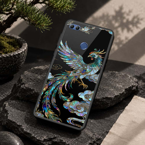 Huawei Y9 Prime 2018 Cover - Pearl Dynasty Series - HQ Ultra Shine Premium Infinity Glass Soft Silicon Borders Case