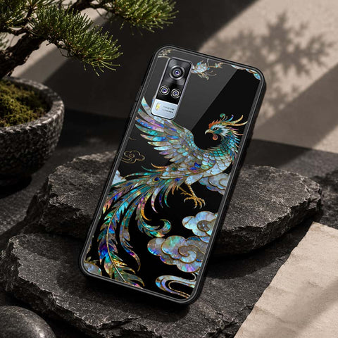 Vivo Y51a Cover - Pearl Dynasty Series - HQ Ultra Shine Premium Infinity Glass Soft Silicon Borders Case