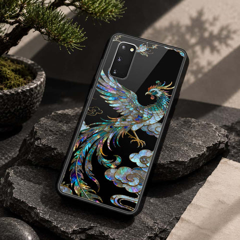 Samsung Galaxy S20 Plus Cover - Pearl Dynasty Series - HQ Ultra Shine Premium Infinity Glass Soft Silicon Borders Case