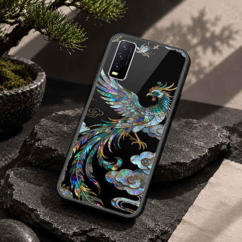 Vivo Y20 Cover - Pearl Dynasty Series - HQ Ultra Shine Premium Infinity Glass Soft Silicon Borders Case