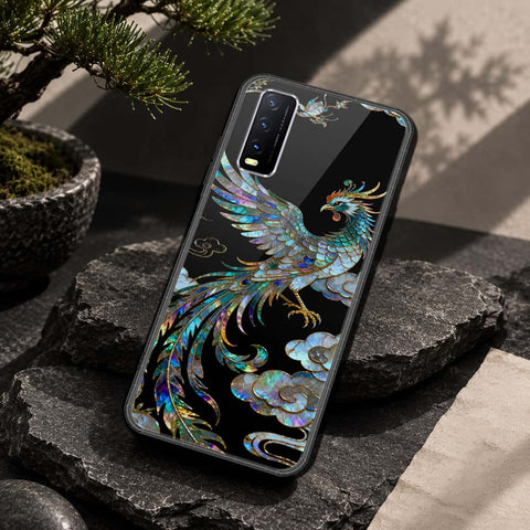 Vivo Y12s Cover - Pearl Dynasty Series - HQ Ultra Shine Premium Infinity Glass Soft Silicon Borders Case