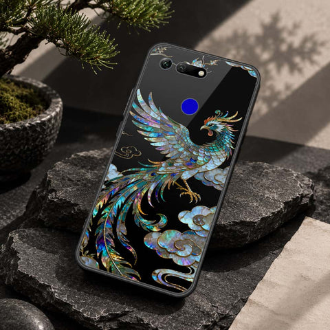 Huawei Honor View 20 Cover - Pearl Dynasty Series - HQ Ultra Shine Premium Infinity Glass Soft Silicon Borders Case
