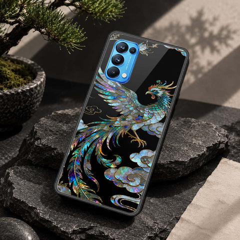Oppo Reno 5 Pro 5G Cover - Pearl Dynasty Series - HQ Ultra Shine Premium Infinity Glass Soft Silicon Borders Case