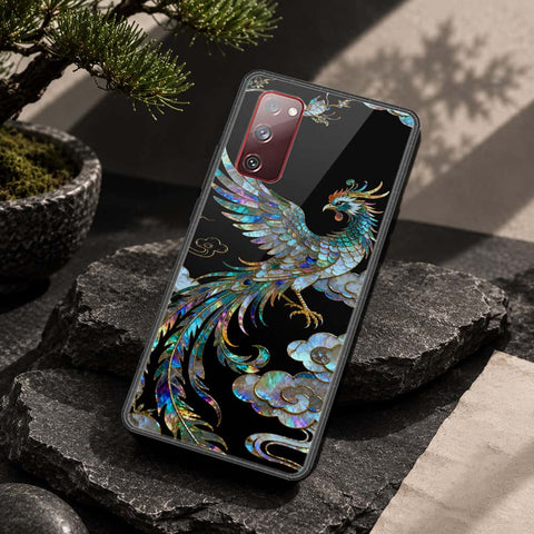 Samsung Galaxy S20 FE Cover - Pearl Dynasty Series - HQ Ultra Shine Premium Infinity Glass Soft Silicon Borders Case