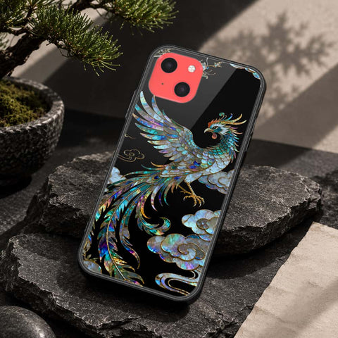 iPhone 13 Mini Cover - Pearl Dynasty Series - HQ Ultra Shine Premium Infinity Glass Soft Silicon Borders Case