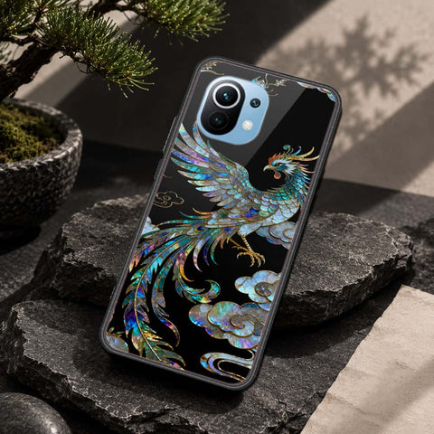 Xiaomi Mi 11 Cover - Pearl Dynasty Series - HQ Ultra Shine Premium Infinity Glass Soft Silicon Borders Case