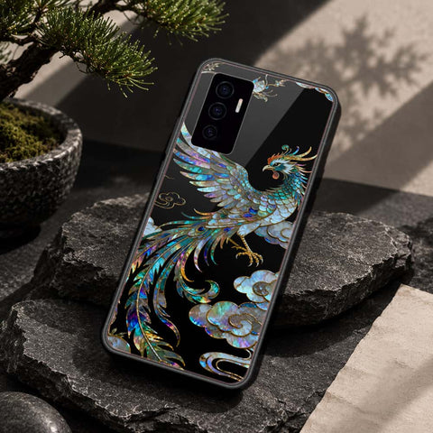 Vivo V23e Cover - Pearl Dynasty Series - HQ Ultra Shine Premium Infinity Glass Soft Silicon Borders Case