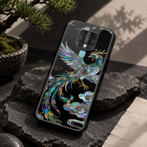 Tecno Camon 16 SE Cover - Pearl Dynasty Series - HQ Ultra Shine Premium Infinity Glass Soft Silicon Borders Case