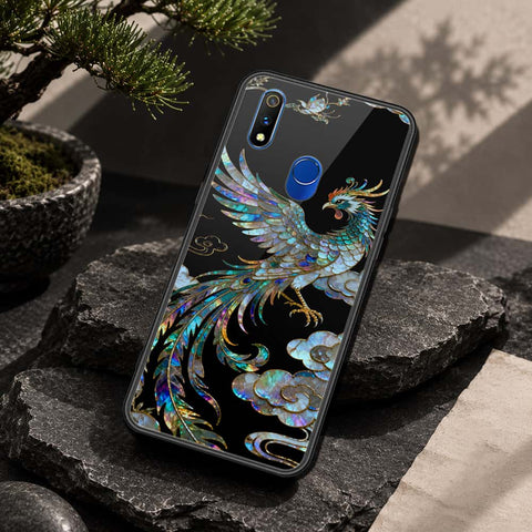 Realme 3 Pro Cover - Pearl Dynasty Series - HQ Ultra Shine Premium Infinity Glass Soft Silicon Borders Case