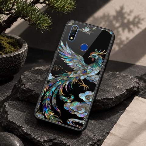 Realme 3 Cover - Pearl Dynasty Series - HQ Ultra Shine Premium Infinity Glass Soft Silicon Borders Case