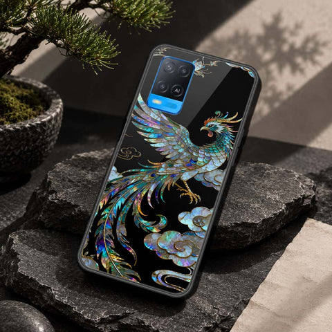 Oppo A54 4G Cover - Pearl Dynasty Series - HQ Ultra Shine Premium Infinity Glass Soft Silicon Borders Case