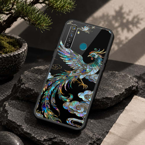 Realme 5 Pro Cover - Pearl Dynasty Series - HQ Ultra Shine Premium Infinity Glass Soft Silicon Borders Case