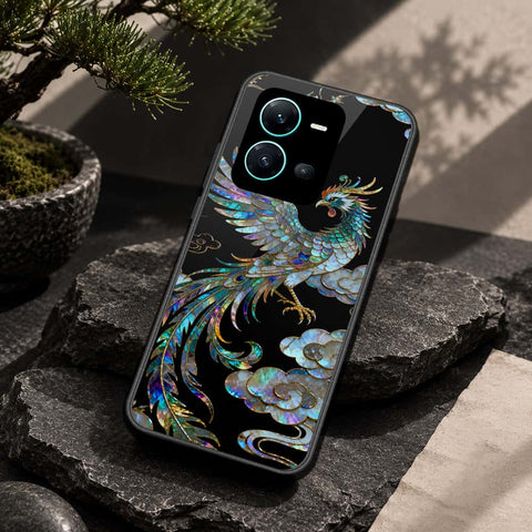 Vivo V25 5G Cover - Pearl Dynasty Series - HQ Ultra Shine Premium Infinity Glass Soft Silicon Borders Case