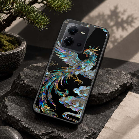Vivo V25e Cover - Pearl Dynasty Series - HQ Ultra Shine Premium Infinity Glass Soft Silicon Borders Case