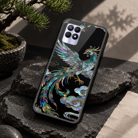 Realme 8i Cover - Pearl Dynasty Series - HQ Ultra Shine Premium Infinity Glass Soft Silicon Borders Case