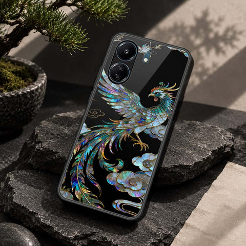 Xiaomi Poco C65 Cover - Pearl Dynasty Series - HQ Ultra Shine Premium Infinity Glass Soft Silicon Borders Case