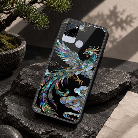 Realme C12 Cover - Pearl Dynasty Series - HQ Ultra Shine Premium Infinity Glass Soft Silicon Borders Case