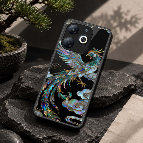 itel P55 4G Cover - Pearl Dynasty Series - HQ Ultra Shine Premium Infinity Glass Soft Silicon Borders Case