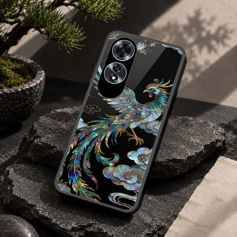 Oppo A60 Cover - Pearl Dynasty Series - HQ Ultra Shine Premium Infinity Glass Soft Silicon Borders Case