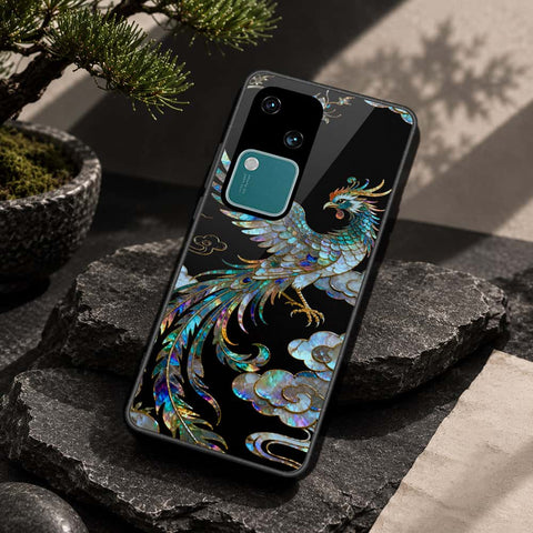 Vivo S18 Cover - Pearl Dynasty Series - HQ Ultra Shine Premium Infinity Glass Soft Silicon Borders Case