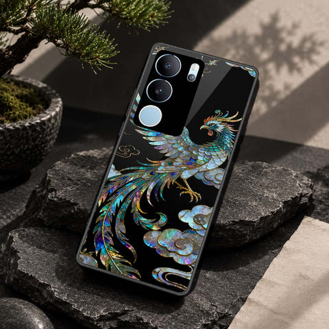 Vivo S17 Cover - Pearl Dynasty Series - HQ Ultra Shine Premium Infinity Glass Soft Silicon Borders Case