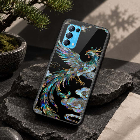 Oppo Reno 5 5G Cover - Pearl Dynasty Series - HQ Ultra Shine Premium Infinity Glass Soft Silicon Borders Case