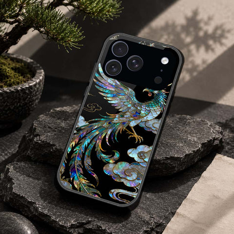 iPhone 17 Pro - Pearl Dynasty Series - HQ Ultra Shine Premium Infinity Glass Soft Silicon Borders Case