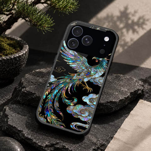 iPhone 18 Pro Max - Pearl Dynasty Series - HQ Ultra Shine Premium Infinity Glass Soft Silicon Borders Case
