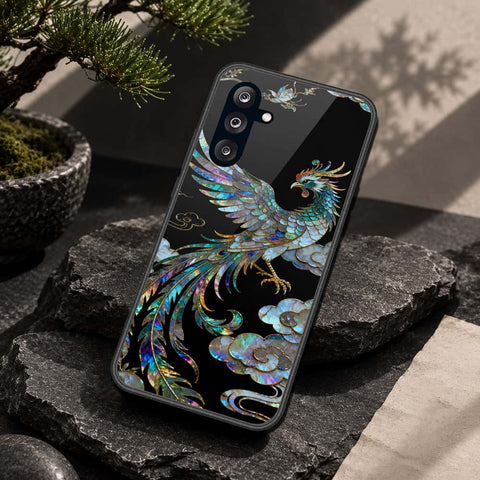 Samsung Galaxy A36 Cover - Pearl Dynasty Series - HQ Ultra Shine Premium Infinity Glass Soft Silicon Borders Case