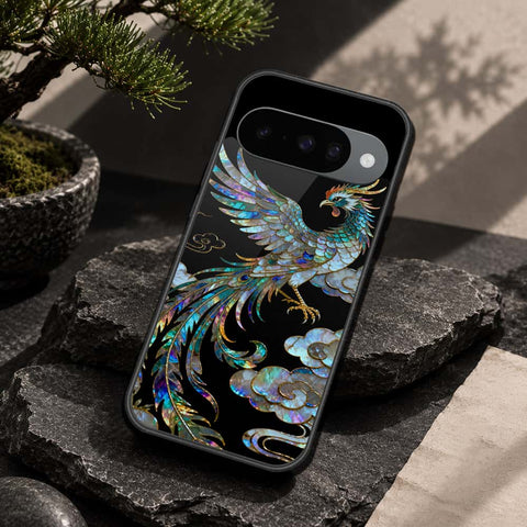 Google Pixel 10 Cover - Pearl Dynasty Series - HQ Ultra Shine Premium Infinity Glass Soft Silicon Borders Case