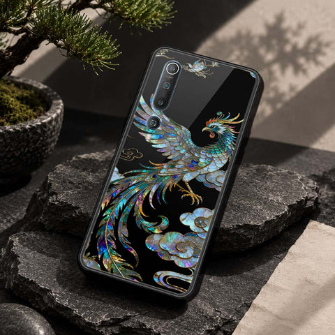 Xiaomi Mi 10 Cover - Pearl Dynasty Series - HQ Ultra Shine Premium Infinity Glass Soft Silicon Borders Case