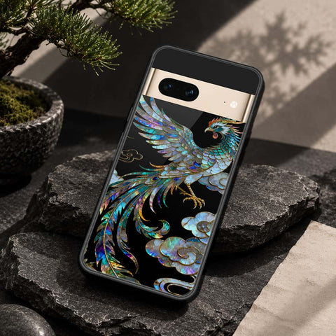 Google Pixel 7 Cover - Pearl Dynasty Series - HQ Ultra Shine Premium Infinity Glass Soft Silicon Borders Case