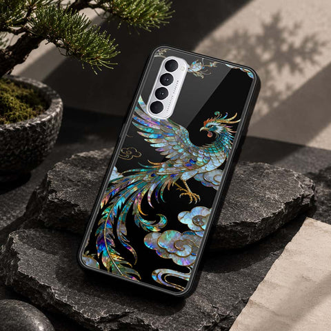 Oppo Reno 4 Pro Cover - Pearl Dynasty Series - HQ Ultra Shine Premium Infinity Glass Soft Silicon Borders Case