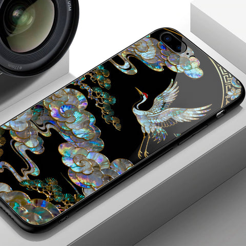 iPhone 18 - Pearl Dynasty Series - HQ Ultra Shine Premium Infinity Glass Soft Silicon Borders Case