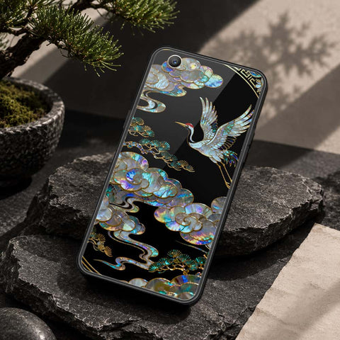 Oppo F1S Cover - Pearl Dynasty Series - HQ Ultra Shine Premium Infinity Glass Soft Silicon Borders Case
