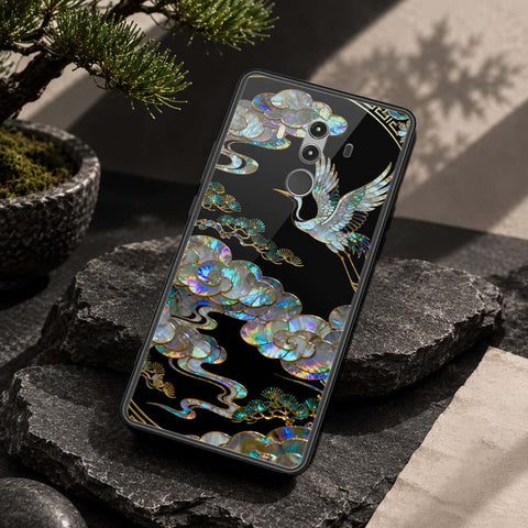 Huawei Mate 10 Pro Cover - Pearl Dynasty Series - HQ Ultra Shine Premium Infinity Glass Soft Silicon Borders Case