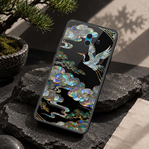 Huawei Mate 10 Cover - Pearl Dynasty Series - HQ Ultra Shine Premium Infinity Glass Soft Silicon Borders Case