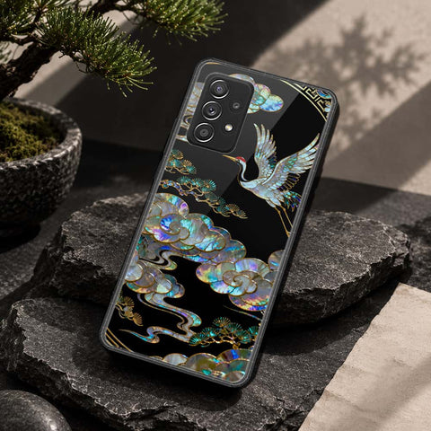 Samsung Galaxy A52 Cover - Pearl Dynasty Series - HQ Ultra Shine Premium Infinity Glass Soft Silicon Borders Case