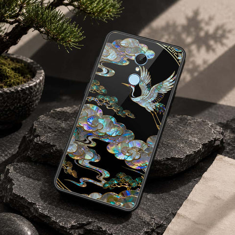 Xiaomi Redmi Note 5 / Redmi 5 Plus Cover - Pearl Dynasty Series - HQ Ultra Shine Premium Infinity Glass Soft Silicon Borders Case