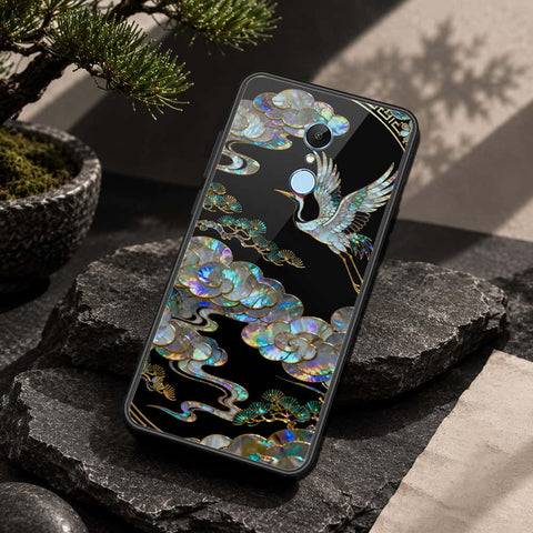 Xiaomi Redmi 5 Cover - Pearl Dynasty Series - HQ Ultra Shine Premium Infinity Glass Soft Silicon Borders Case