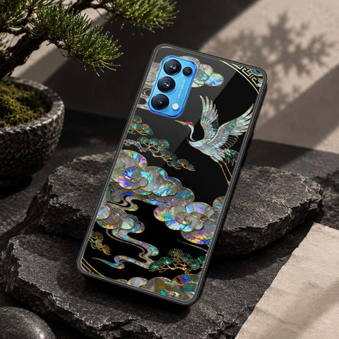 Oppo Reno 5 Pro 5G Cover - Pearl Dynasty Series - HQ Ultra Shine Premium Infinity Glass Soft Silicon Borders Case
