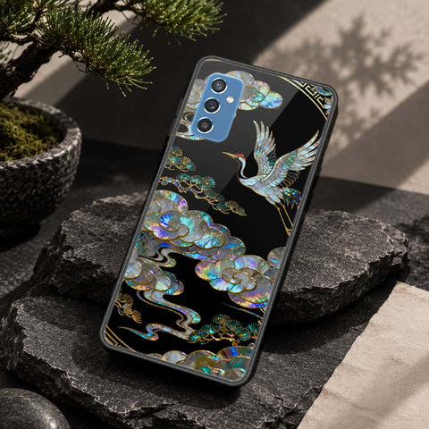 Samsung Galaxy M52 5G Cover - Pearl Dynasty Series - HQ Ultra Shine Premium Infinity Glass Soft Silicon Borders Case