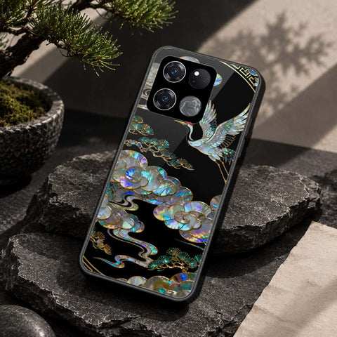 OnePlus Ace Racing Cover - Pearl Dynasty Series - HQ Ultra Shine Premium Infinity Glass Soft Silicon Borders Case