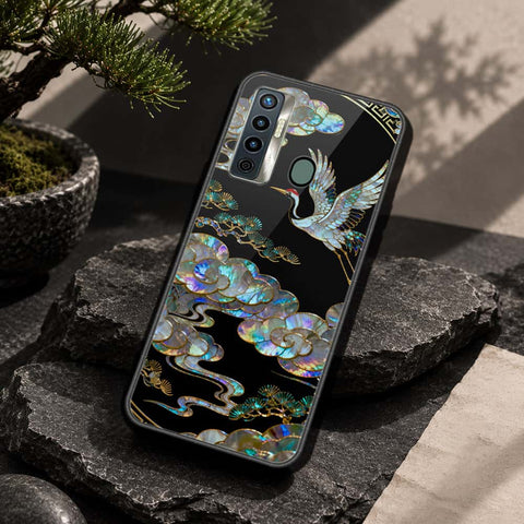 Tecno Camon 17 Cover - Pearl Dynasty Series - HQ Ultra Shine Premium Infinity Glass Soft Silicon Borders Case