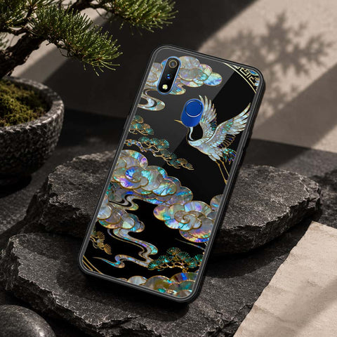 Realme 3 Pro Cover - Pearl Dynasty Series - HQ Ultra Shine Premium Infinity Glass Soft Silicon Borders Case