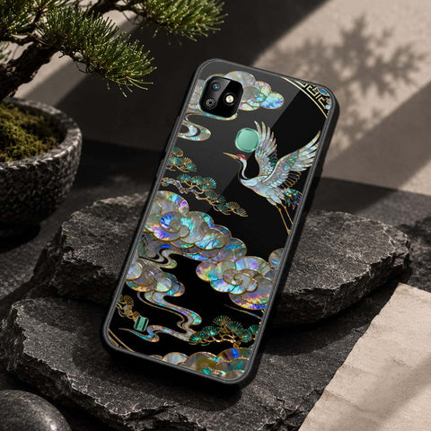 Infinix Smart HD 2021 Cover - Pearl Dynasty Series - HQ Ultra Shine Premium Infinity Glass Soft Silicon Borders Case