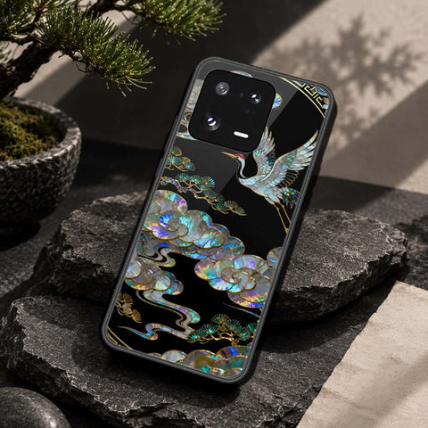 Xiaomi 13 Pro Cover - Pearl Dynasty Series - HQ Ultra Shine Premium Infinity Glass Soft Silicon Borders Case