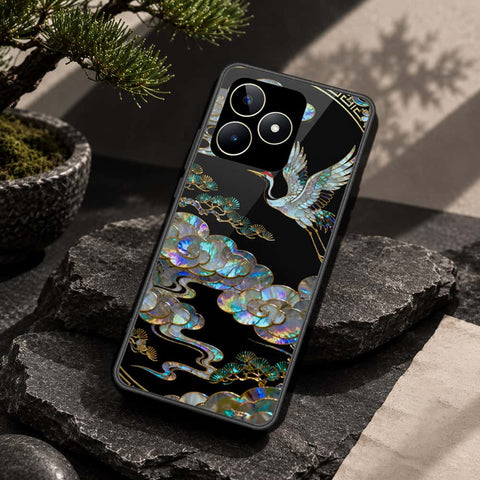 Realme C53 Cover - Pearl Dynasty Series - HQ Ultra Shine Premium Infinity Glass Soft Silicon Borders Case